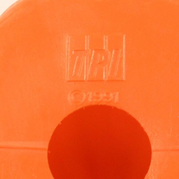 Vintage 1991 TPI Pumpkin Jack-o-lantern 13 Inches - Picture 6 of 6